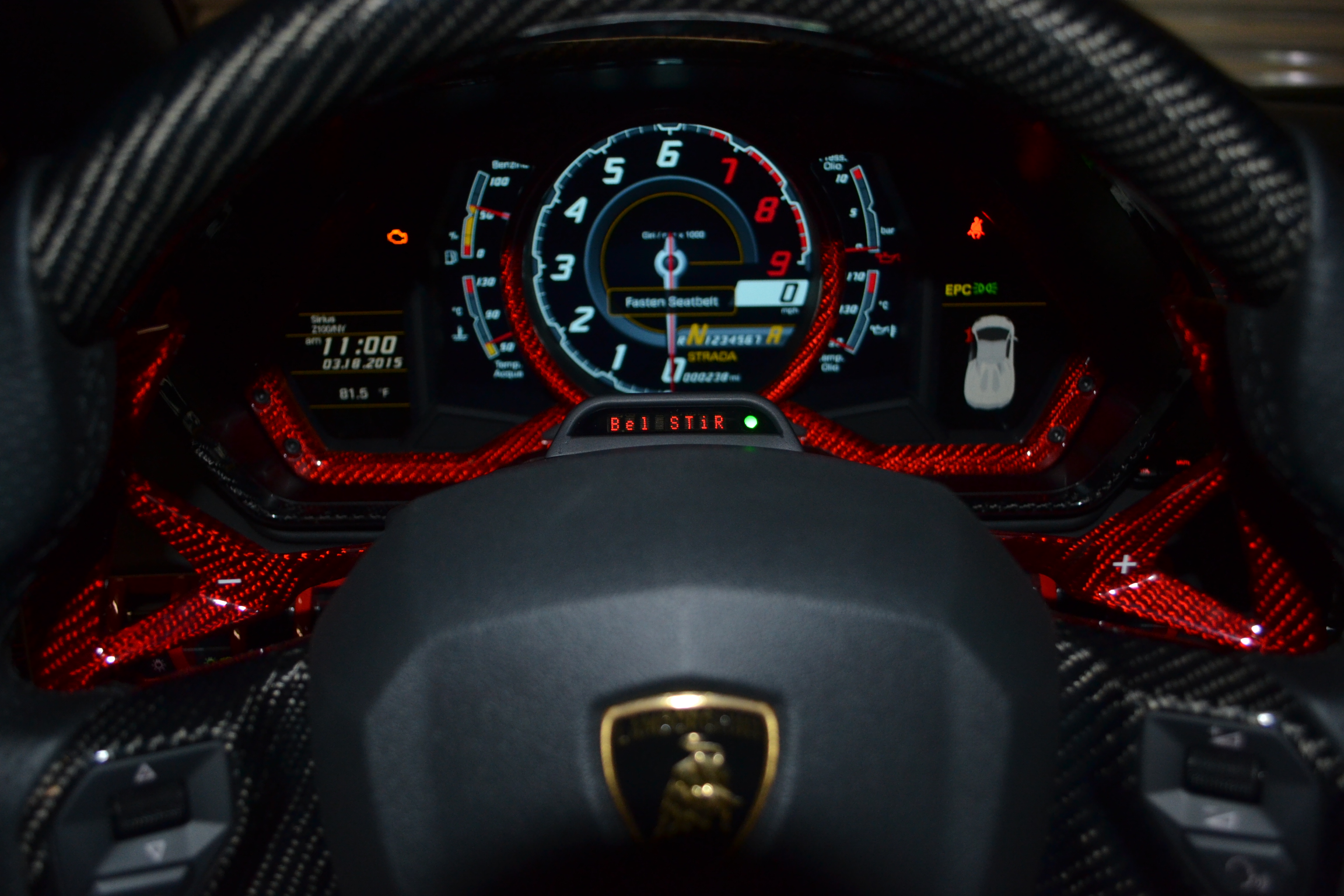 Steering Wheel Notifications Technicar